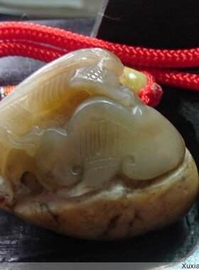 如意貔貅结缘和田籽料特价