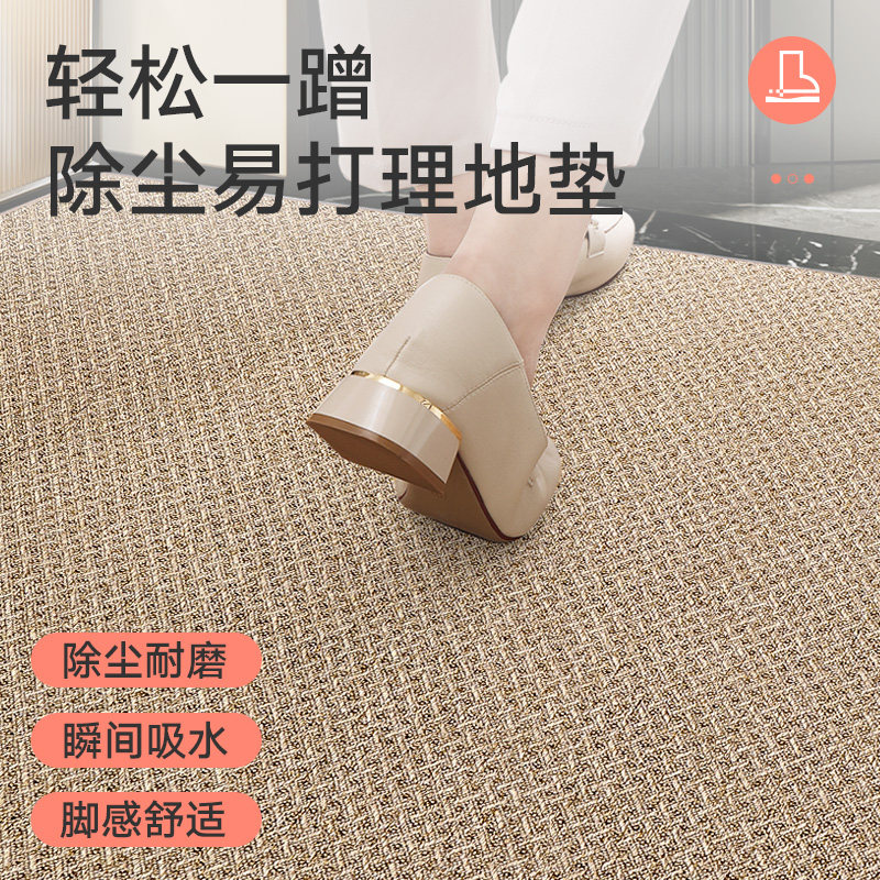 大江入户门地垫高级简约防滑脚垫家用玄关进门垫室外除尘耐磨地毯,淘宝优惠券,粉丝福利购,淘宝优惠卷