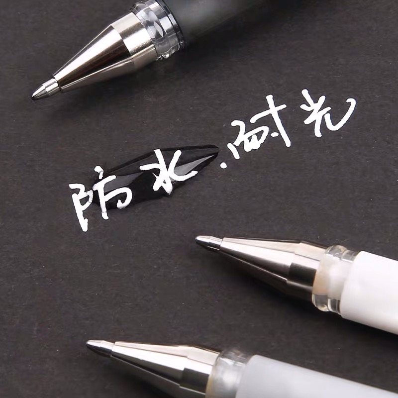 三菱高光笔um153高光白手绘油漆笔 阅都办公用品中性笔