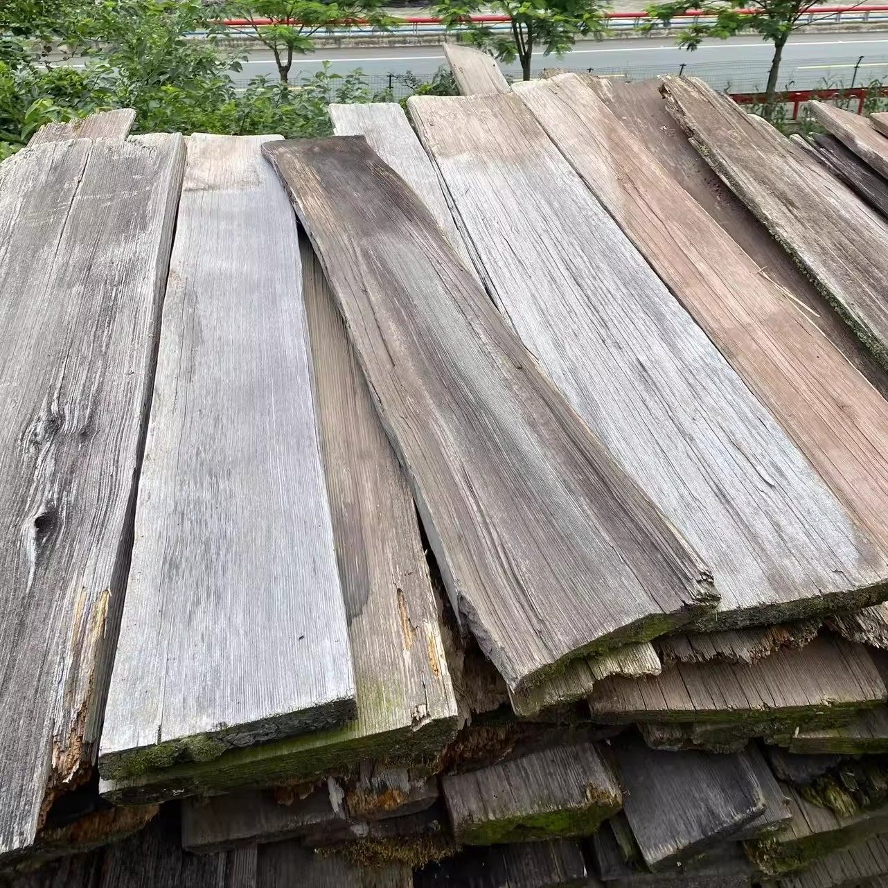 复古老旧木瓦片铁杉木旧门头木板户外木瓦片风化餐饮民宿屋檐装饰,淘宝优惠券,粉丝福利购,淘宝优惠卷