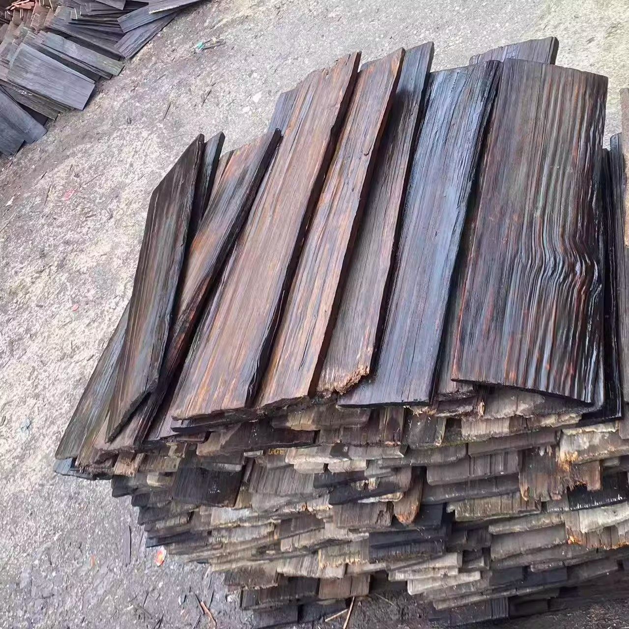 复古老旧木瓦片铁杉木旧门头木板户外木瓦片风化餐饮民宿屋檐装饰,淘宝优惠券,粉丝福利购,淘宝优惠卷