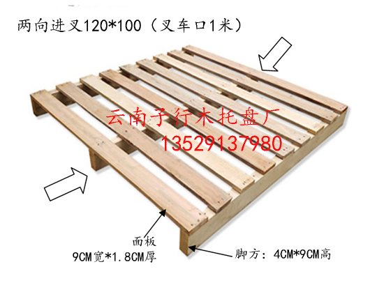 云南昆明子行机械叉车液压车地牛板地托塑料托盘卡板栈板木托盘 - 图1