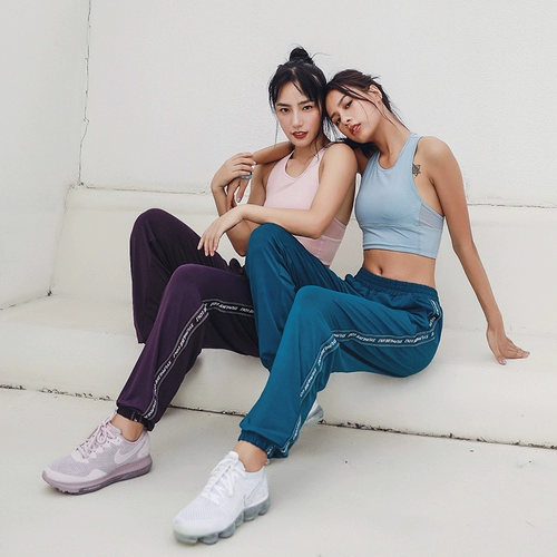 暴走的萝莉 Комбинезон для тренировок для спортзала, штаны для отдыха, свободный крой, для бега