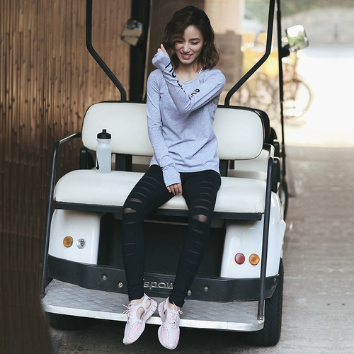 暴走的萝莉 Комбинезон для спортзала, эластичные штаны, леггинсы, в обтяжку