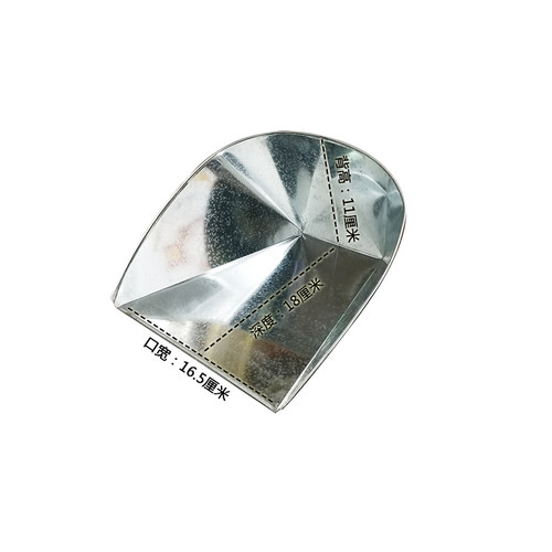 特制加厚迷你号工厂畚箕铁皮簸箕垃圾铲铁皮畚斗铁戳箕畚箕 - 图3