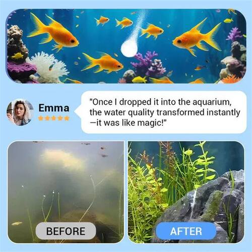 Water Purification Tablets Eco-Friendly Aquarium Water Purif - 图1