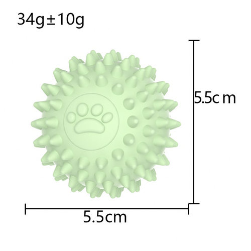 Dog Toy Ball Cat Dog Grinding Teeth Bite Resistance To Relie - 图3