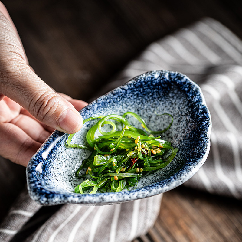 日式调味碟个性料理创意陶瓷釉下彩凉菜盘小菜碟生蚝碟烤肉蘸料碟,淘宝优惠券,粉丝福利购,淘宝优惠卷