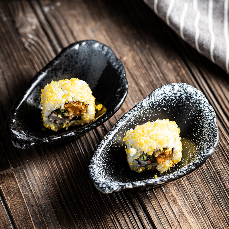 日式调味碟个性料理创意陶瓷釉下彩凉菜盘小菜碟生蚝碟烤肉蘸料碟,淘宝优惠券,粉丝福利购,淘宝优惠卷