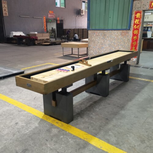 标准沙狐球台家用沙壶球桌多功能家庭沙弧球台保龄球酒架健身器材 - 图2