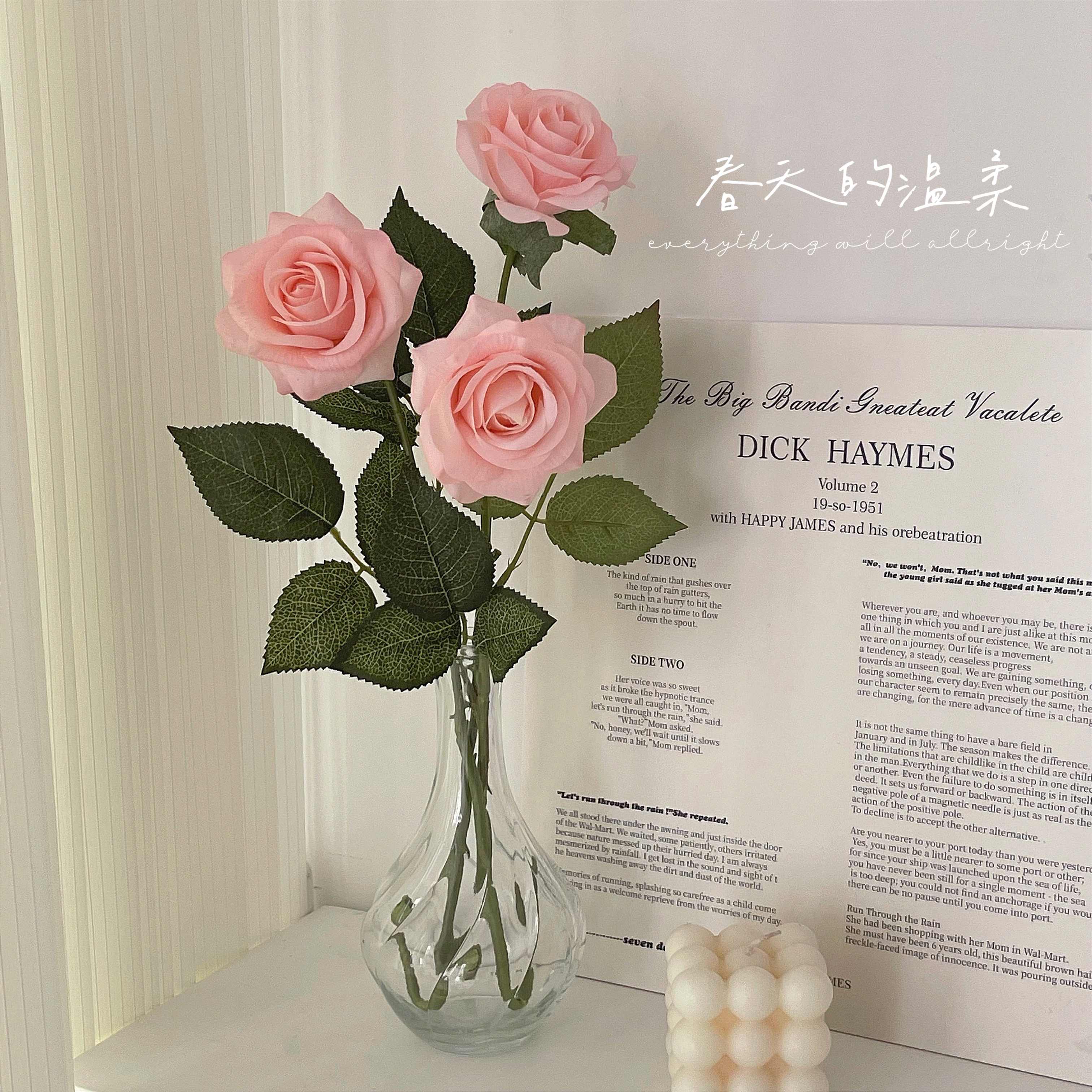 装玫瑰花的花瓶 新人首单立减十元 22年10月 淘宝海外