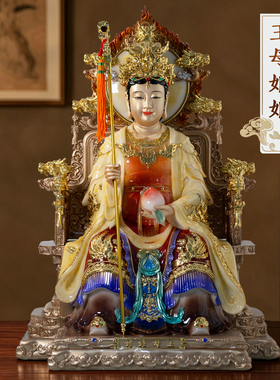 玉皇大帝王母娘娘家用神像摆件