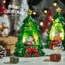 Christmas Tree Home Shine Small Swing Piece Nets Red Mini Children Desktop Christmas Tree Ornaments Christmas Decorations