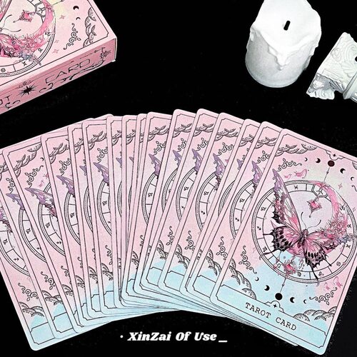 78张塔桌罗自带牌意入门新手Tarot韦斯特经典初学习塔牌蝴蝶卡牌 - 图2