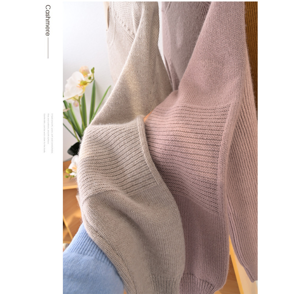 新款 女圆领小绞花插肩袖元宝针100纯羊绒加厚毛衣套衫打底衫,淘宝优惠券,粉丝福利购,淘宝优惠卷