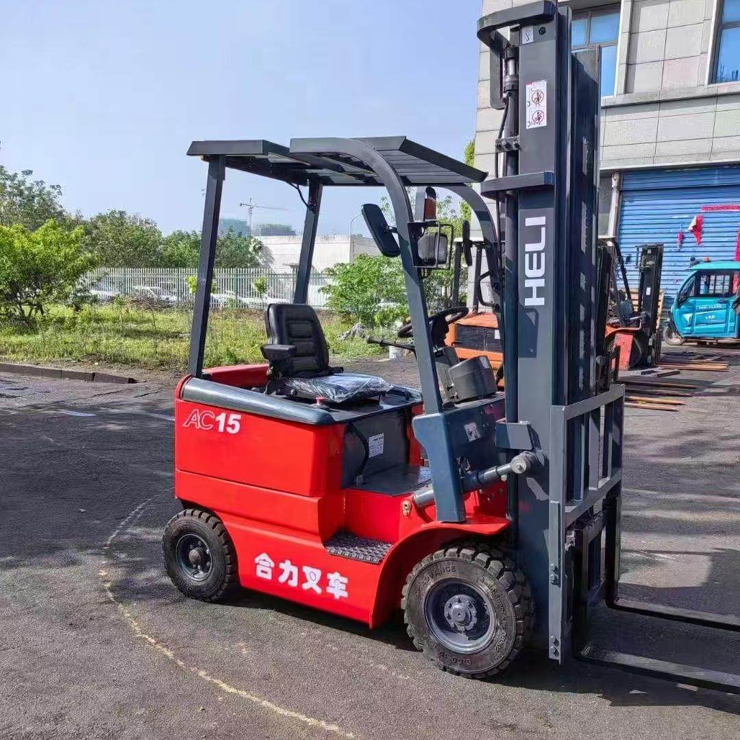 二手叉车1.5吨2吨合力电动叉车三节4.5米三吨叉车侧移纸卷夹抱机,淘宝优惠券,粉丝福利购,淘宝优惠卷