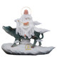 Riding the Bull Laozi white marble offering ornament Shengfeng Chinese style