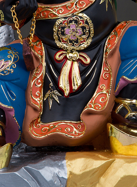 大二爷伯七爷八爷像坐椅居家镇宅