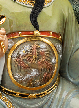 菩慧铜坐虎针龙药王孙思邈中式