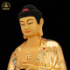 Pure Bronze Western Three Saints Bronze Statue New Product Standing Guanyin Bodhisattva