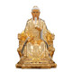 Bronze medicine king statue Chinese style living room medical saint Buddha statue
