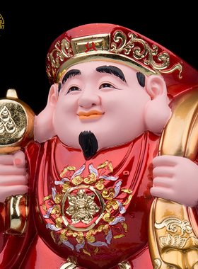 树脂客厅大黑天财神佛像招财神像