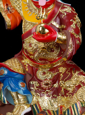大士爷神像面然大士树脂供奉摆件