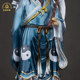 Copper household Lu Dongbin statue Chunyang real person ornaments