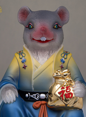 东北五仙神像汉白玉中式客厅摆件