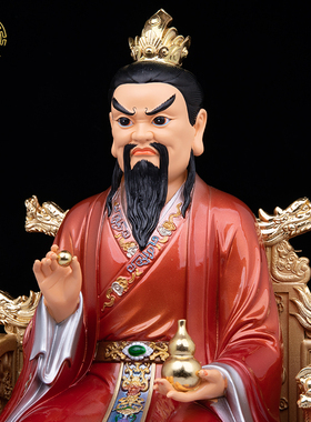 四大家族像树脂唐彩中式供奉摆件