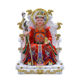 White marble earth in-laws statue Chinese style home furnishings