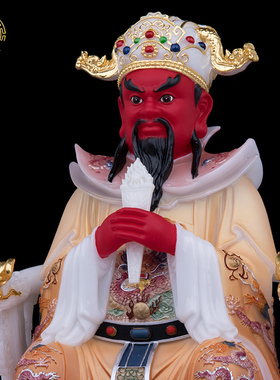 龙王爷佛像汉白玉招财摆件客厅