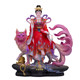 White marble statue of Nine Girls in the living room, Nine-Tailed Empress