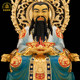 Puhui Pure Copper Living Room Sanqing Patriarch Taishang Laojun
