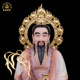 Taiyi saves suffering god statue white marble Chinese style living room