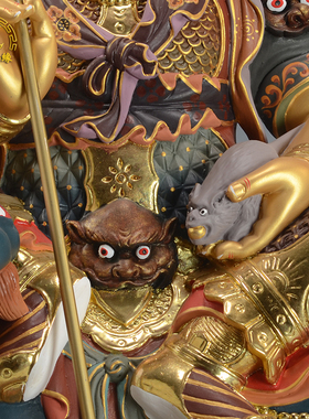 财宝天王藏密佛像北方多闻天王