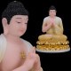 White marble ornaments of Vairocana Buddha in the Five Directions Buddha Hall