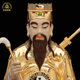 Puhui Pure Bronze Living Room Lu Dongbin Statue Lu Zu Buddha Statue
