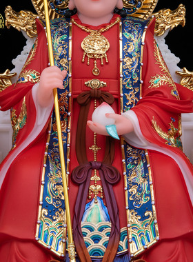 玉帝王母神像像体家用供奉摆件