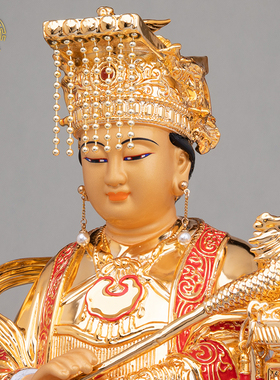 菩慧铜妈祖娘娘神像平安中式客厅