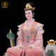 Nuwa empress craft white marble living room statue