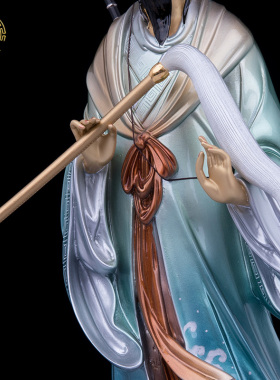 吕洞宾神像圣丰纯铜吕祖孚佑帝君