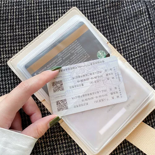 Минималистичный японский вместительный и большой маленький антимагнитный картхолдер для водительских прав подходит для мужчин и женщин, анти-кража