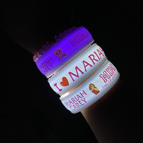 Mariah Carey玛丽亚卡莉演唱会应援发光手环定制粉丝周边荧光棒 - 图0