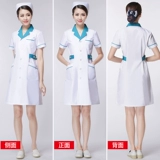 Белый халат, униформа врача, летняя одежда, униформа медсестры для работы, для салонов красоты