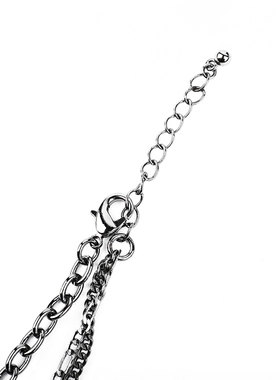 s.deer辣妹风蜘蛛吊坠项链锁骨链