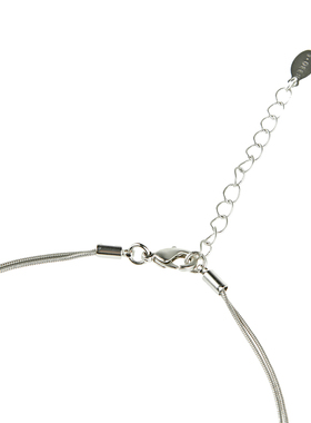 s.deer时尚不规则吊坠双层项链