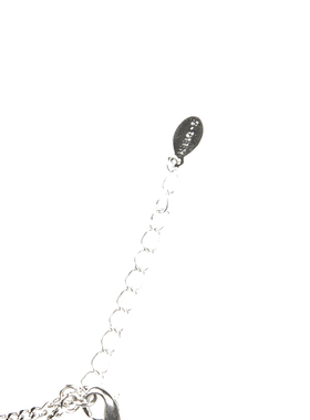 s.deer个性双层锁骨链吊坠项链