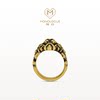 Chow Tai Fook Monologue Retro Gold Ring