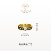 MONOLOGUE Monologue Europa Rhapsody palace style relief diamond inlaid ring as a birthday gift